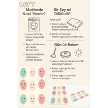 Renkli Gülümseyen Yüz Desenli Halı, Çocuk Odası Için Neşeli ve Modern Tasarım