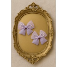 Boncuk Detaylı Fiyonklu Pens Toka