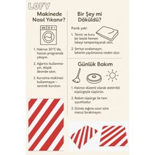 Kırmızı Beyaz Çizgili Halı – Yıkanabilir, Kaymaz, Hijyenik ve Enerji Veren Tasarım