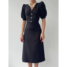 35AVM Linda Midi Elbise
