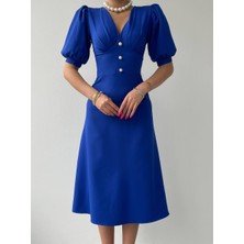 35AVM Linda Midi Elbise