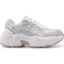 Lotto Ruby Wmn 5fx Kadın Kırık Beyaz-A.mavi Günlük Spor Ayakkabı