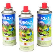 3 Adet NG207 220 gr Valfli Lpg Gaz Kartuşu