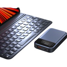Nettech NT-PW36 Pd 30W+ 33W 15W 10000 Mah Taşınabilir Powerbank (Gri)