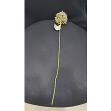Yapay Çiçek #12 Allium X1 46CM Mor Renk Soğan Çiçeği Ev Dekorasyon Ev Işyeri Şıklık 1 Adet
