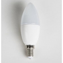 Şila LED Buji Tipi 7W Ampul E14 Duy Sıcak Beyaz 4000K Aydınlatma A++