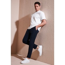 Buratti Streç Regular Fit Normal Bel Düz Paça Jogger Pantolon Erkek Pantolon CF25617801