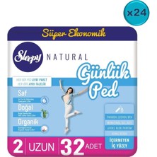 Sleepy Natural Günlük Ped Uzun 32'li x 24 768 Adet