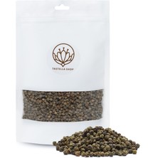 Tastella Shop Yeşil Tane Biber (100gr), Lüks Kalite, Katkı Maddesiz Yeşil Tane Biber, Tane Biber Yeşil