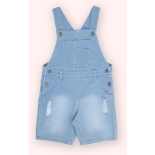 Panço Erkek Bebek Lacivert Kot Salopet