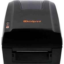 Kodprint TT-452 Barkod Etiket Yazıcı. Etiket Tasarım Programı Ile. Direk Termal ve Termal Transfer, 300MT Ribon Kapasiteli.