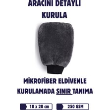 Carras Auto Mikrofiber Oto Kurulama Eldiveni