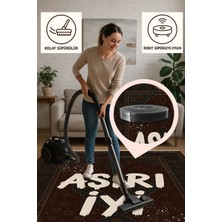 Klasik Motifli "aşırı Iyi" Halı – Retro Yazılı Tasarım | Kaymaz, Yıkanabilir, Robot Süpürge Uyumlu