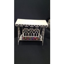 Metal Sallanan Kanepe Biblo 17X15X10CM Home Mutfak Banyo Ev Dekorasyon Ürün Paslanmaz 1 Adet