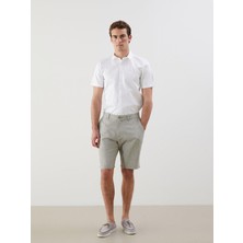 Lcwaıkıkı Classic  Standart Kalıp Keten Karışımlı Erkek Şort  (S5)