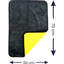 Carras Auto Çift Taraflı Oto Kurulama Bezi 50X70 cm 850 Gsm