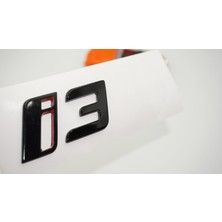 Dk Tuning Yeni Ix3 Bagaj Siyah Kırmızı Abs Yazı Logo Bmw Ile Uyumlu