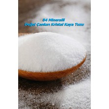 SETA Taş Değirmende Öğütülmüş Doğal Çankırı Kristal Kaya Sofra Tuzu Toz (1 kg) Mavi Etiket