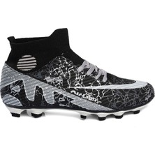 Yusufshoes Lion Boğazlı Çocuk Yetişkin Çoraplı Halı Saha Futbol Ayakkabısı