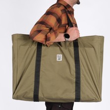 Bag The Joy Ahşap Katlanır Çantalıkamp Rafı - Kahverengi