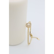 Stil Incisi/xupıng Jewelry Baget Zirkon Taşlı Kelepçe