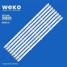 Weko Philips 43PFS4001 43'' Inç 8 Adet Tv LED Bar