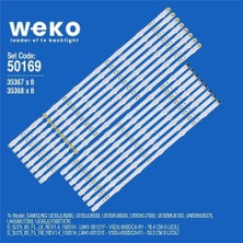 Weko Samsung UN65MU6070 65'' Inç 16 Adet Tv LED Bar