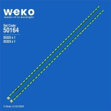 Weko Lg 43LH560V 43'' Inç 2 Adet Tv LED Bar