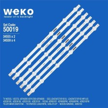 Weko Regal 42R6010F 42'' Inç 6 Adet Tv LED Bar