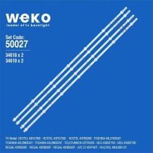 Weko Telefunken 43TF6520 43'' Inç 4 Adet Tv LED Bar