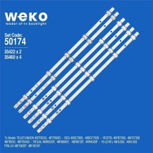 Weko Vestel 48FD5400 48'' Inç 6 Adet Tv LED Bar