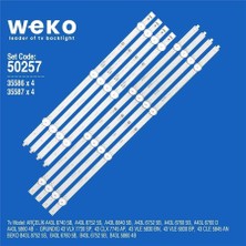 Weko Beko B43L 5860 4b 43'' Inç 8 Adet Tv LED Bar