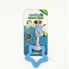 Eurodog Puppy Toys Mavi Beşgen Diş Kaşıma  Oyuncağı