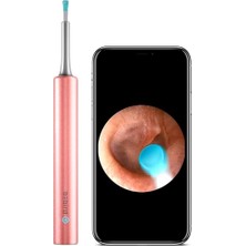 Bebird T5 5mp Kamera 3.5mm Lens Şarjlı Wifi Görüntülü Kulak Temizleyici Pembe Renk