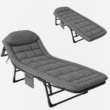 Sunup SN-26975 TAŞINABILIR Ayarlanabilir 5 Kademe Sünger Kamp Yatak Şezlong (Kazayağı)