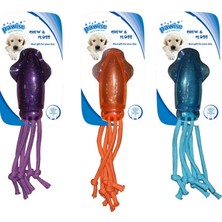 Pawise Mürekkep Balığı İpli Oyuncak S Boy