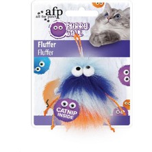 AFP Furry Ball - Tüylü Renkli Fare Oyuncak Turuncu