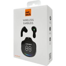 Nettech NT-BTH27 Kulakiçi Bluetooth Kulaklık Siyah