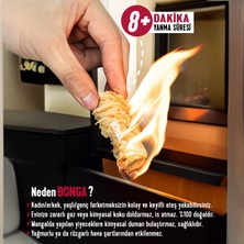 Mangal ve Barbekü Tutuşturucu 150 Adet 2000 gr - Jel ve Çıra Alternatifi Doğal Odun Yünü
