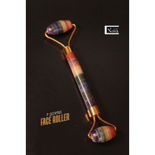 Sertifikalı Aa Kalite 7 Çakra Face Roller, Yüz Masaj Aleti