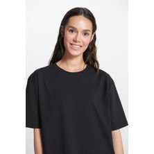 Zym Star Ünisex Oversize Bisiklet Yaka T-Shirt