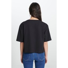 Zym Star Ünisex Oversize Bisiklet Yaka T-Shirt
