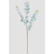 Yapay Islak Okaliptus Dalı 82  cm  Mavi Mavi