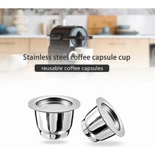 Sonreyon Doldurulabilir Nespresso Uyumlu Çelik Kahve Kapsülü ( Yeni Model )