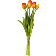 Dew Yapay Beşli Turuncu Lale