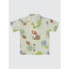 Civil Boys Erkek Çocuk Gömlek 6-9 Yaş Ekru