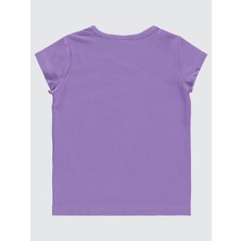Civil Girls Kız Çocuk Tişört 2-5 Yaş Açık Mor
