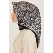Armine Klasik Desenli Sura Saf İpek Eşarp 9248D 80 05