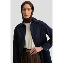 Armine Varak Baskılı Tunik 25Y4601 Lacivert