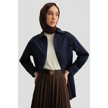 Armine Varak Baskılı Tunik 25Y4601 Lacivert